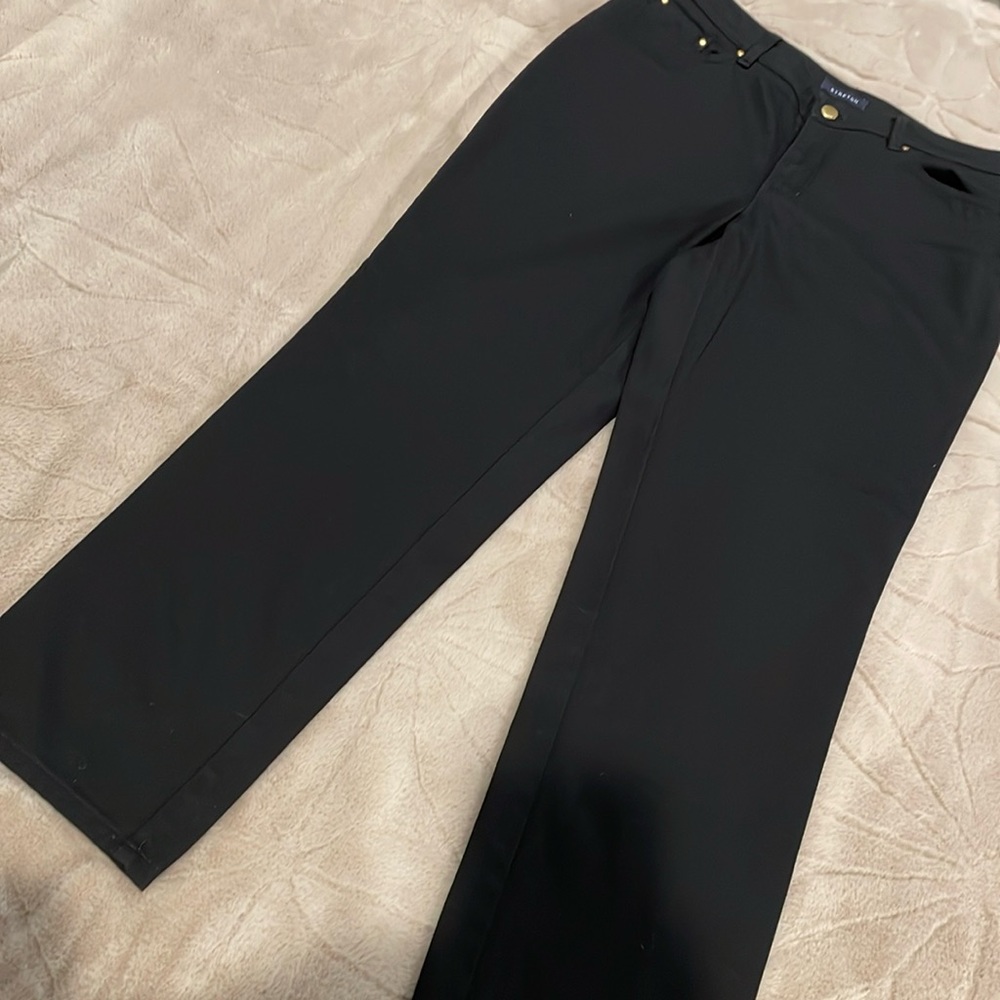 Jones New York Easy Care Black Pants - 10P